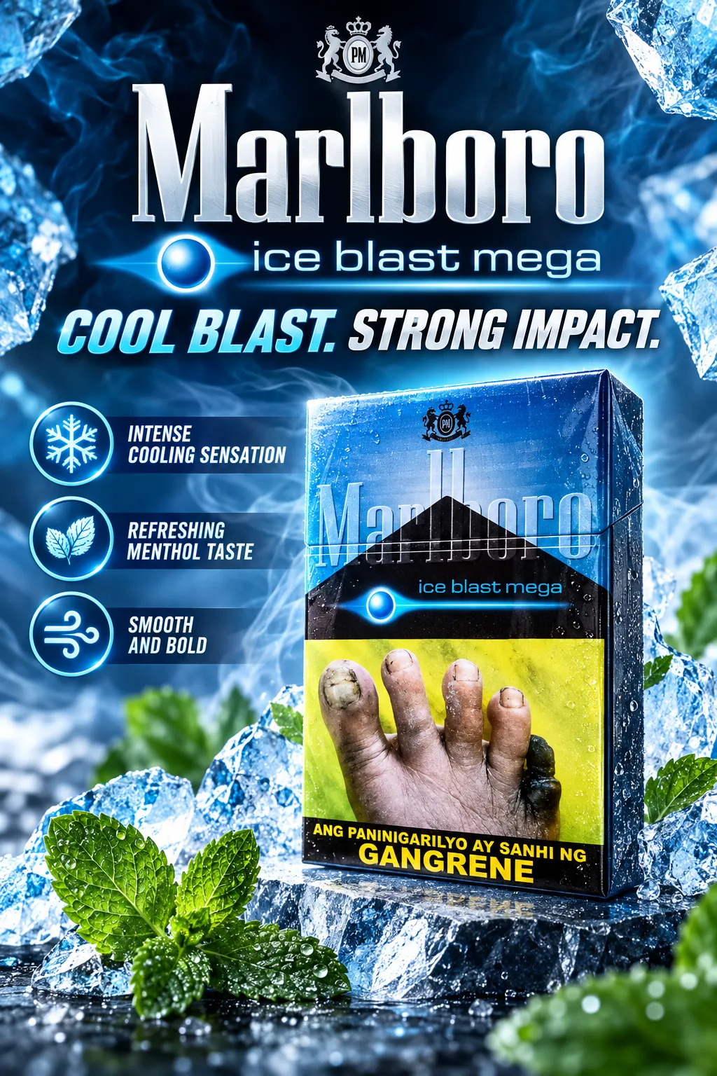 MARLBORO ICE BLAST MEGA 20'S